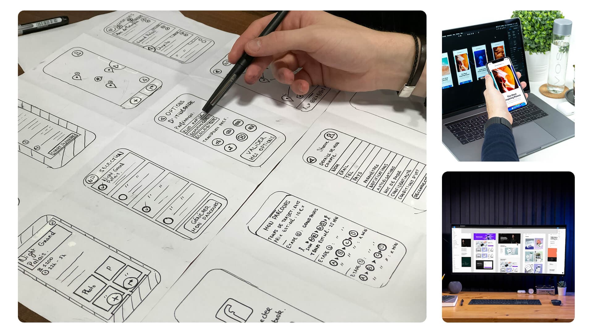 Design av nettside som konverterer - wireframes, UI/UX og brukeropplevelse fra skisse til skjerm