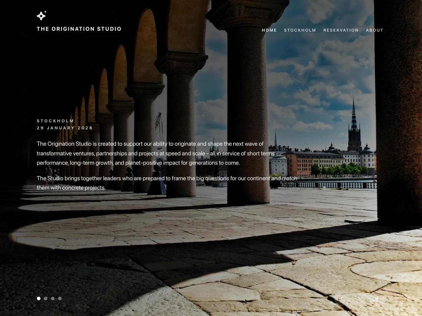 Origination Studio screenshot