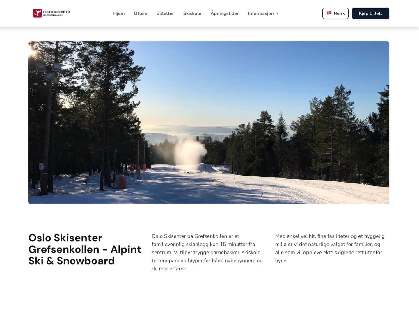 Oslo Skisenter screenshot